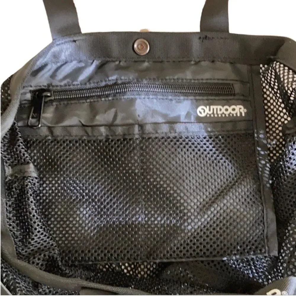 Outdoor Products Black Mesh Tote Bag